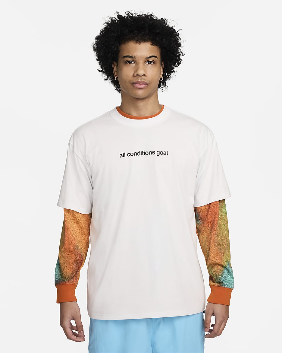 Nike goat shirt top